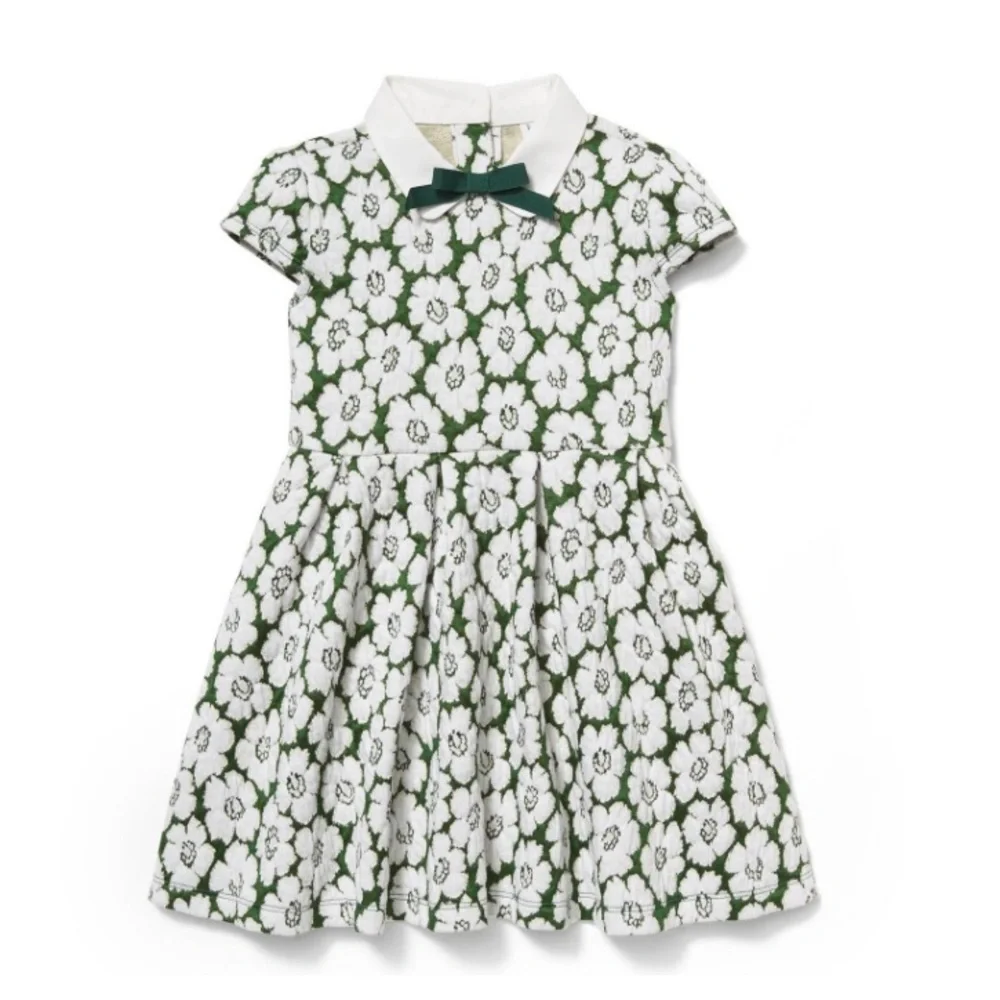 Janie and Jack Jacquard Girls Dress